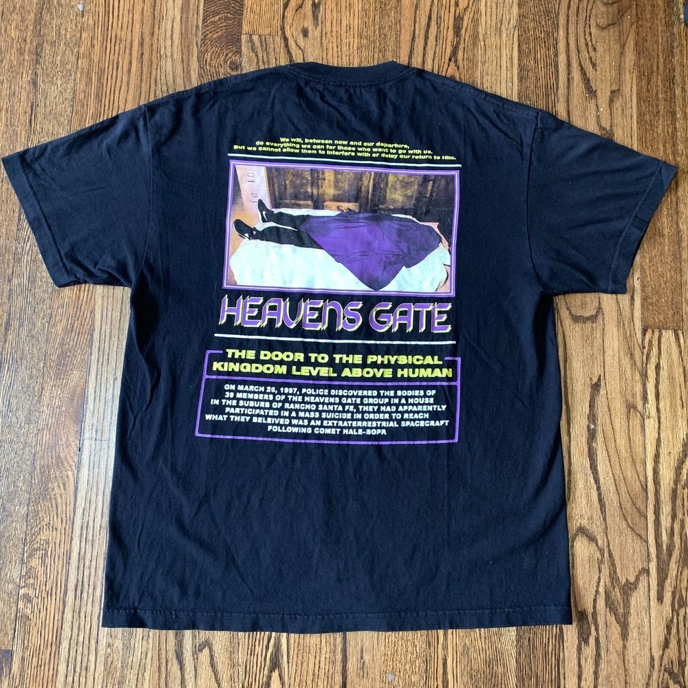 Heavens Gate‎ Cult T Shirt Size XL Big Graphic Marshall Applewhite